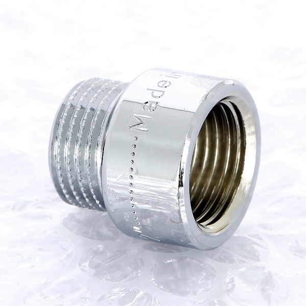 Удлинитель НВ хромированный UNI-FITT 1/2x15мм