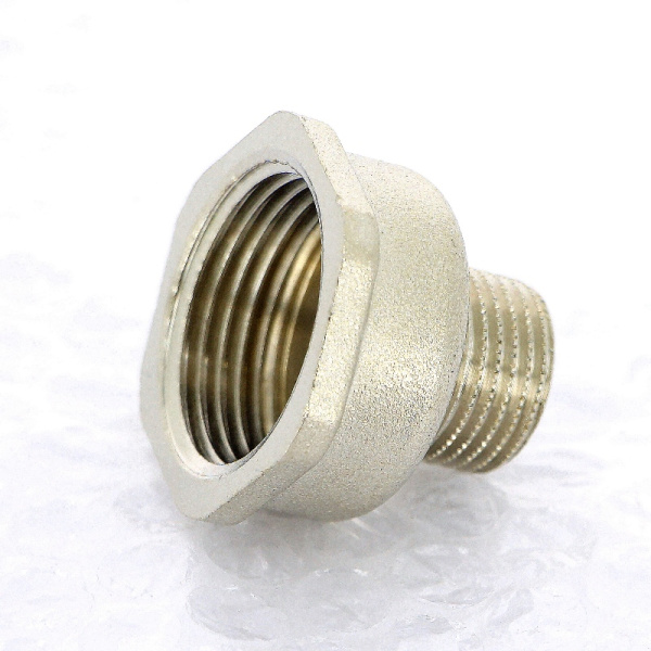 Переходник НВ никелированный UNI-FITT 1/2x1