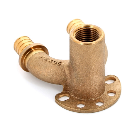 Водорозетка надвижная В сдвоенная латунная REHAU 20х1/2х20 RX+