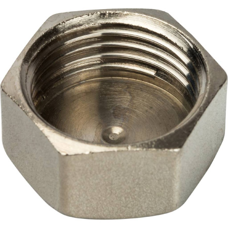 STOUT  Заглушка ВР никелированная 1/2