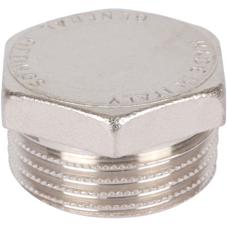 STOUT  Заглушка НР никелированная 1