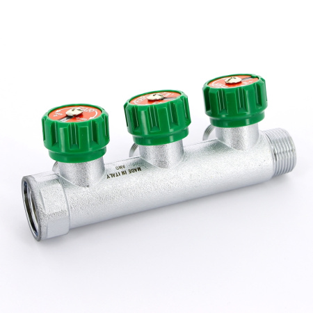 Коллектор НВ 3/4 FAR 3 выхода 1/2 Н 45 мм ЕК