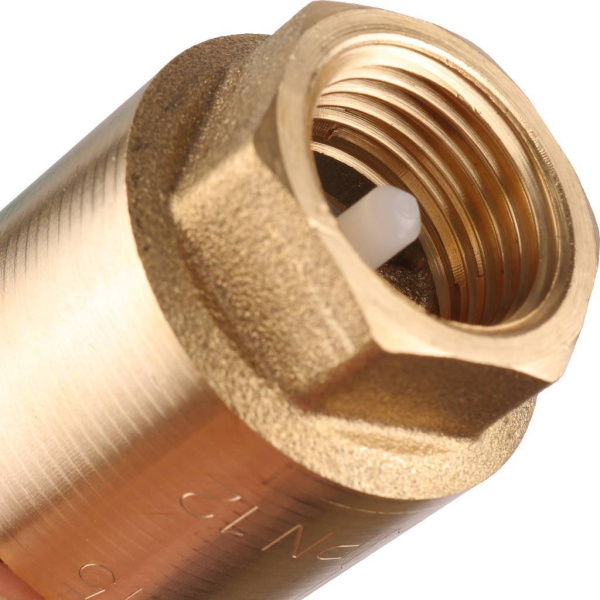 STOUT  1/2 Клапан обратный пружинный муфтовый с пластиковым седлом