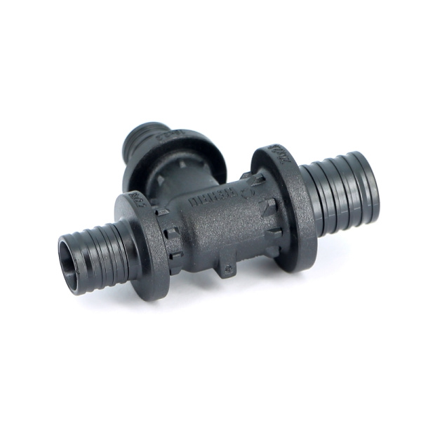 Тройник редукционный надвижной пластиковый REHAU 20х16х16