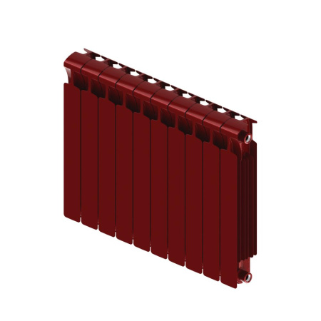 Биметаллический Радиатор RIFAR MONOLIT 500 12 секции БОРДО боковое подключение