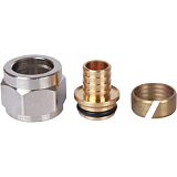 Фитинги компрессионные для труб Stout PEX 16x2,2x1/2, SFC-0020-001622