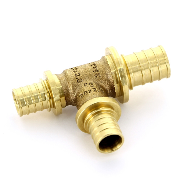 Тройник надвижной бронза REHAU 25 х 20 х 25 RAUTITAN PLATINUM RX