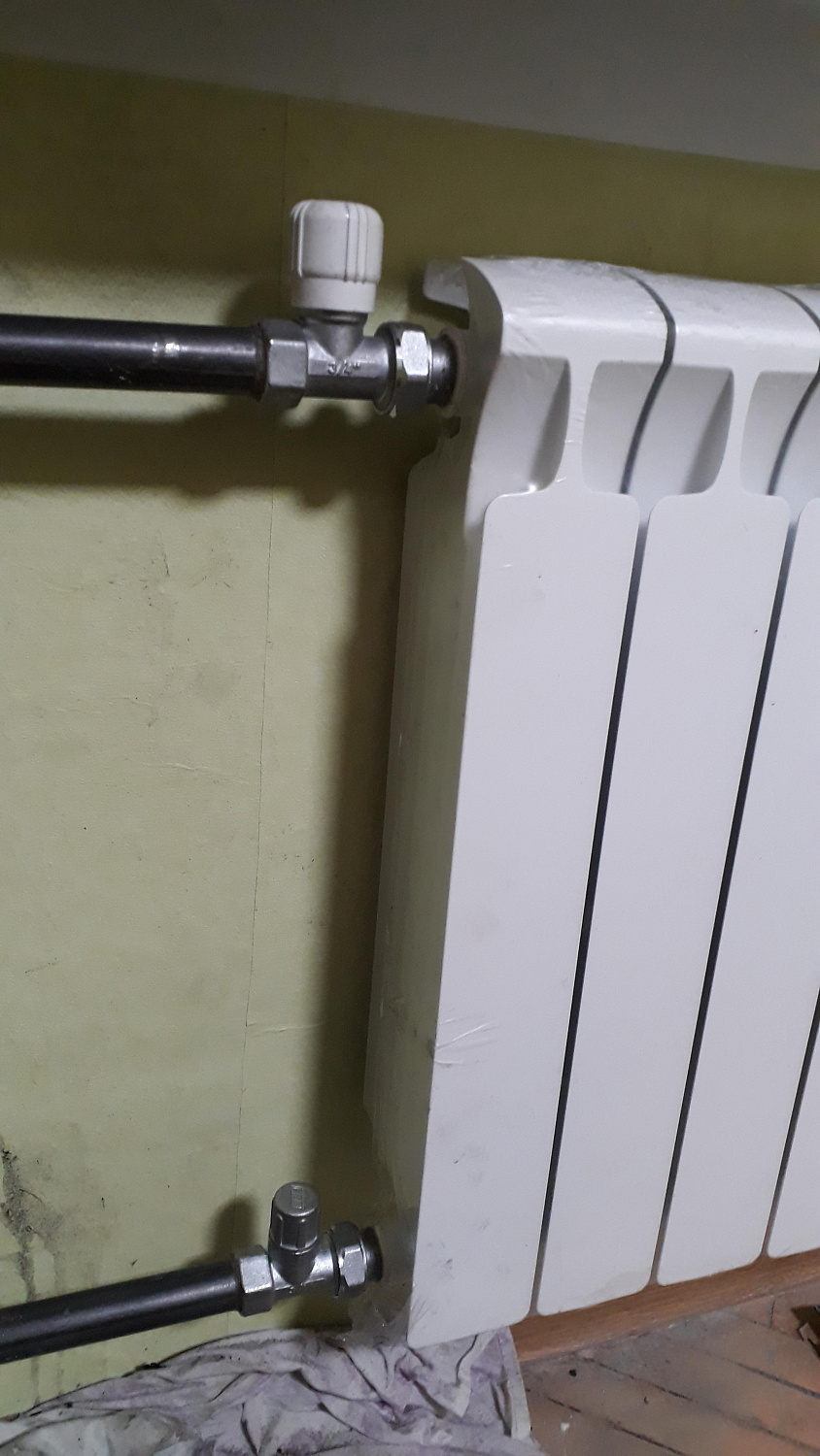 Замена радиаторов отопления