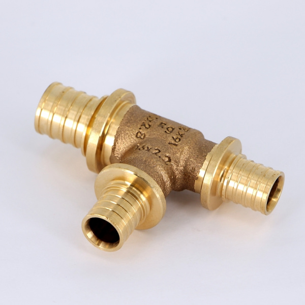 Тройник надвижной бронза REHAU 20 х 16 х 16 RAUTITAN PLATINUM RX