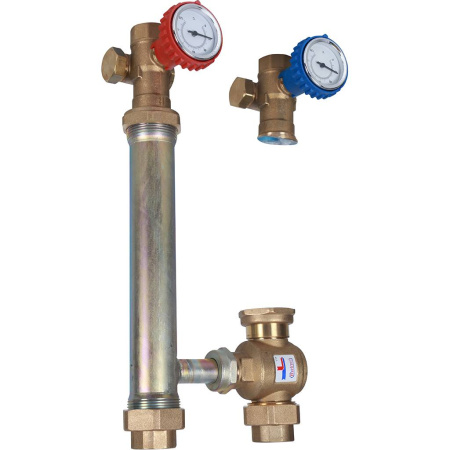 STOUT SDG-0014 Насосная группа для твердотопливных котлов 1 без насоса