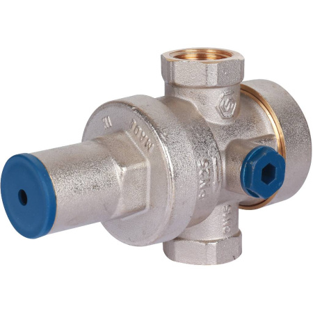 STOUT  Редуктор давления PN25 вн/вн 1/2 с выходом под манометр