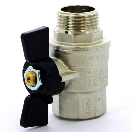 Кран шаровой Oregon Bugatti НВ бабочка 1