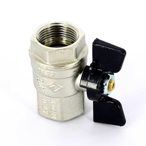 Кран шаровой Bugatti New Jersey ВВ бабочка 3/4