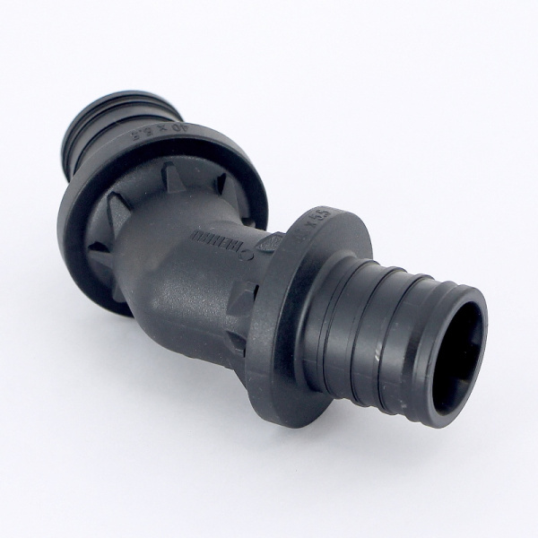 Угол 45 градусов надвижной пластиковый REHAU 40