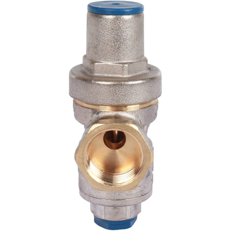 STOUT  Редуктор давления PN16 вн/вн 1/2 с выходом под манометр