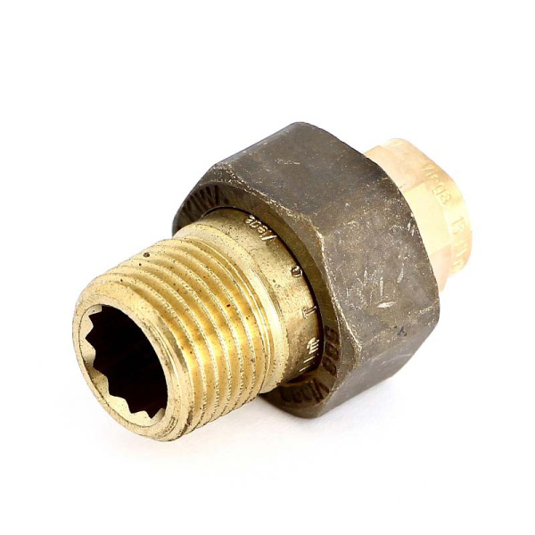 Разъемное соединение пайка-Н с плоской прокладкой VIEGA 15х1/2