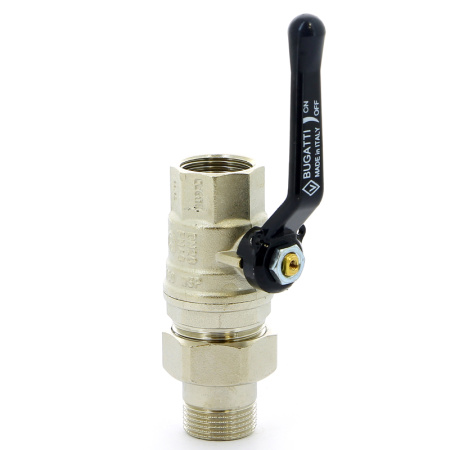 Кран шаровой Oregon Bugatti НВ с разъемным соединением рычаг 3/4