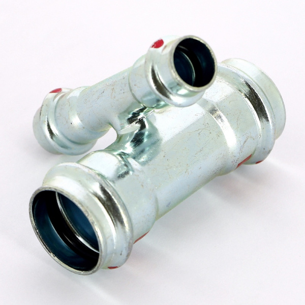 Крестовина пайка VIEGA 28х15 нелигир. сталь Prestabo SC-Contur с уплотнит. элементом