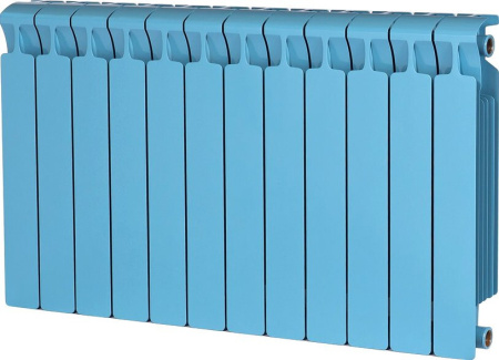 Биметаллический Радиатор RIFAR MONOLIT 500 12 секции САПФИР боковое подключение