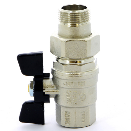 Кран шаровой Oregon Bugatti НВ с разъемным соединением бабочка 3/4