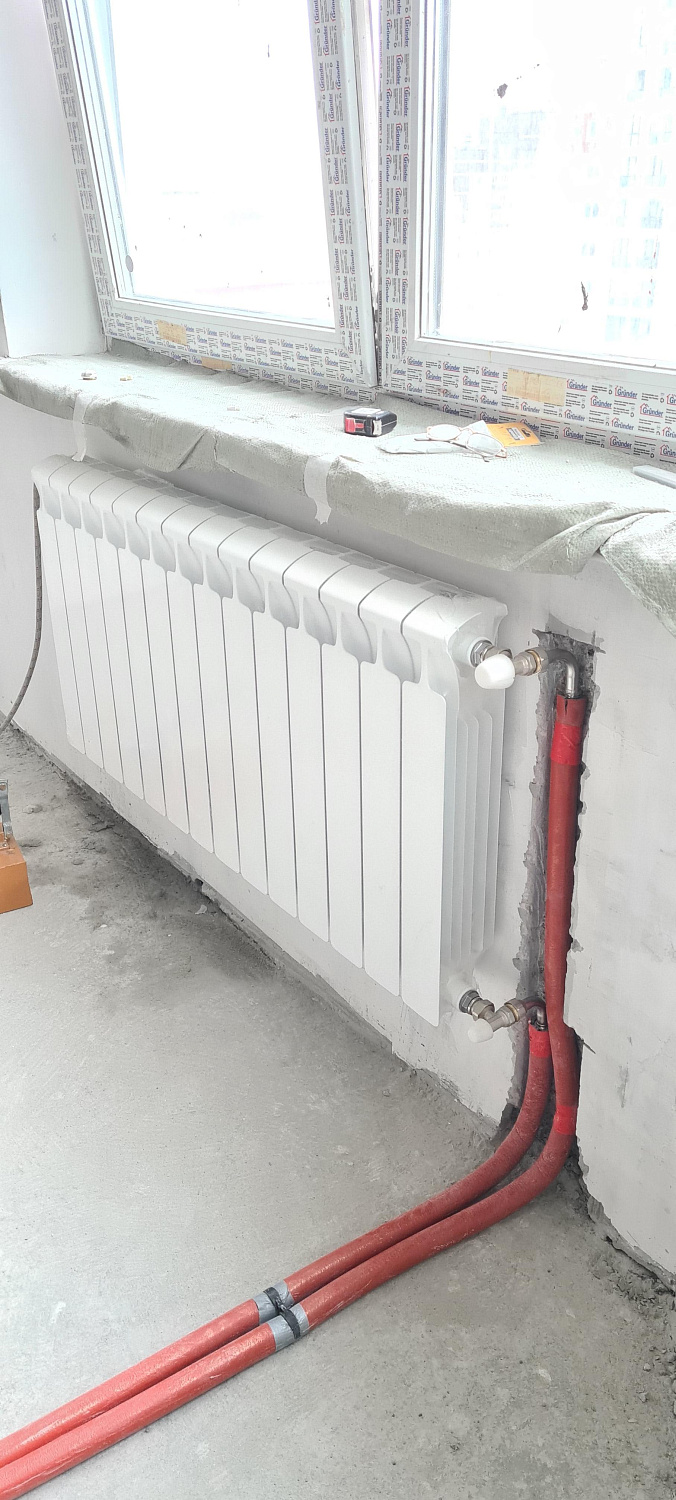 Монтаж отопления