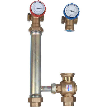 STOUT SDG-0014 Насосная группа для твердотопливных котлов 1 без насоса