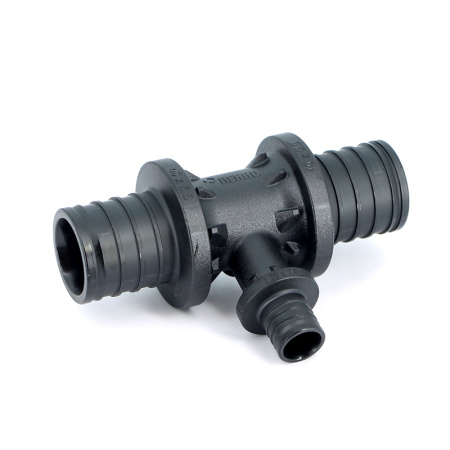 Тройник редукционный надвижной пластиковый REHAU 40х20х40