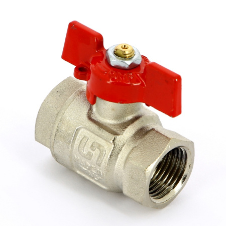 Кран шаровой ВВ 1/2 UNI-FITT полнопроходной бабочка
