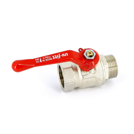 Кран шаровой НВ полнопроходной рычаг Uni-Fitt 1