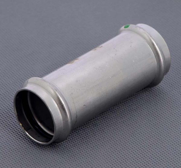 Муфта надвижная пресс нержавеющая сталь Sanpress Inox VIEGA 35