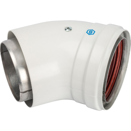 Колено Stout DN 80 отвод 45 градусов утепленный п/м