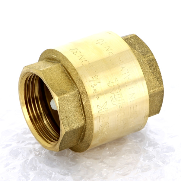 Клапан обратный пружинный с пластиковым затвором YORK UNI-FITT 11/4