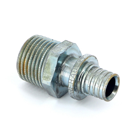 Муфта надвижная Н латунная REHAU 14 1/2