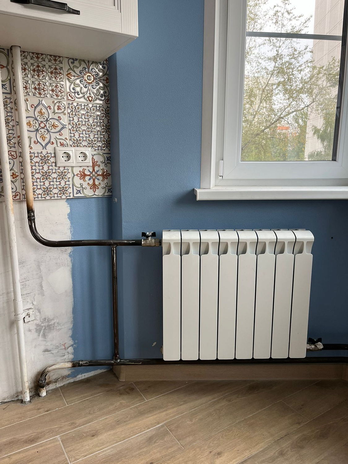 Замена радиаторов отопления