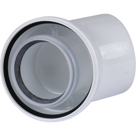 Buderus  Колено концентрическое 45* DN 80/125