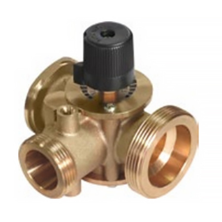 Насосно-смесительная группа Uni-Fitt DN25 с трехходовым клапаном и сервоприводом без насоса