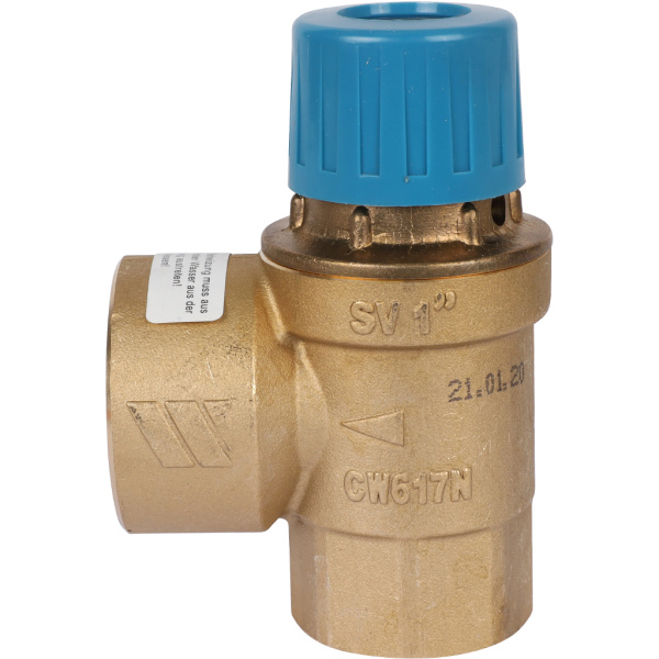 STOUT Предохранительный клапан для систем водоснабжения 10-1