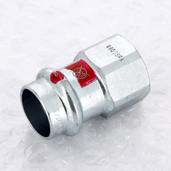 Муфта пресс-В оцинкованная сталь Prestabo VIEGA 18х1/2