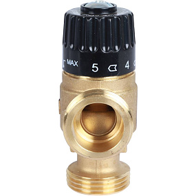 STOUT  Термостатический смесительный клапан для систем отопления и ГВС 1  НР   30-65°С KV 1,8 SVM-0125-186525