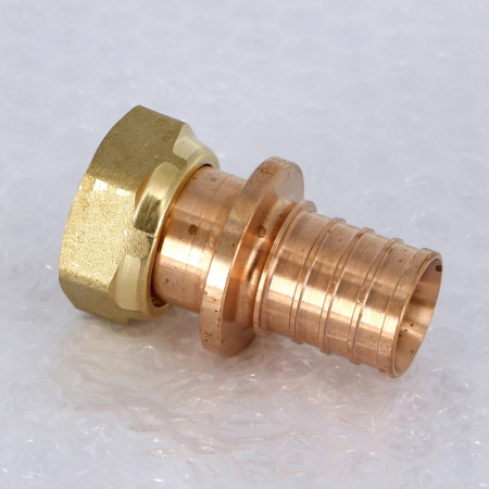 Муфта надвижная В бронза REHAU 32х1 RX бронза с накидной гайкой