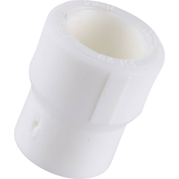 Kalde  25х20 Муфта переходная для полипропиленовых труб под сварку (цвет белый)