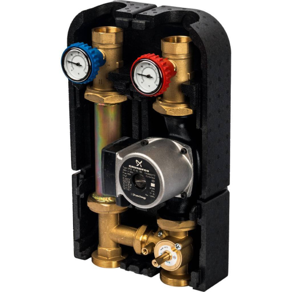 STOUT SDG-0007 Насосная группа со смесителем 1 с насосом Grundfos UPSO 25-65 DN 32