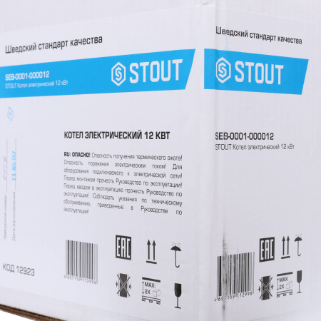 STOUT SEB SEB-0001-000009 STOUT Котел электрический 9 кВт (рекомендуется доп-но выписать 23942 Навесная планка)