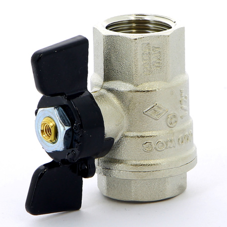 Кран шаровой Oregon Bugatti ВВ бабочка 1/2