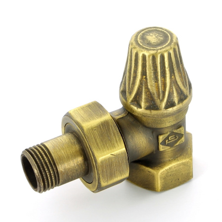 Вентиль обратный Carlo Poletti Artistic угловой НВ 1/2 цвет бронзовый