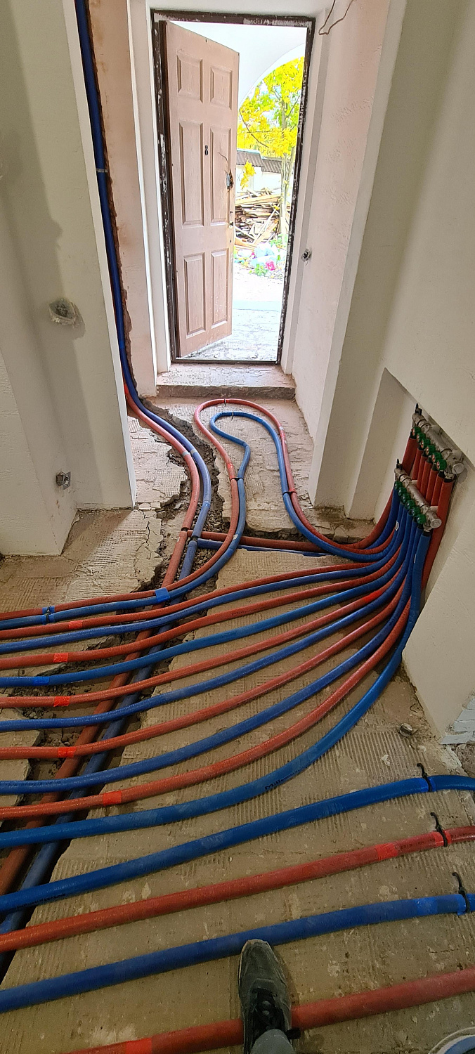 Монтаж отопления