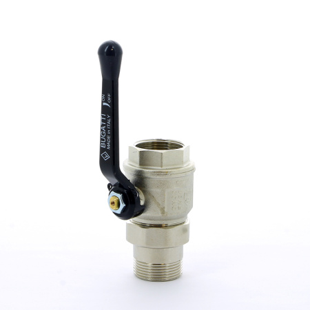Кран шаровой Bugatti New Jersey НВ с разъемным соединением рычаг 11/4