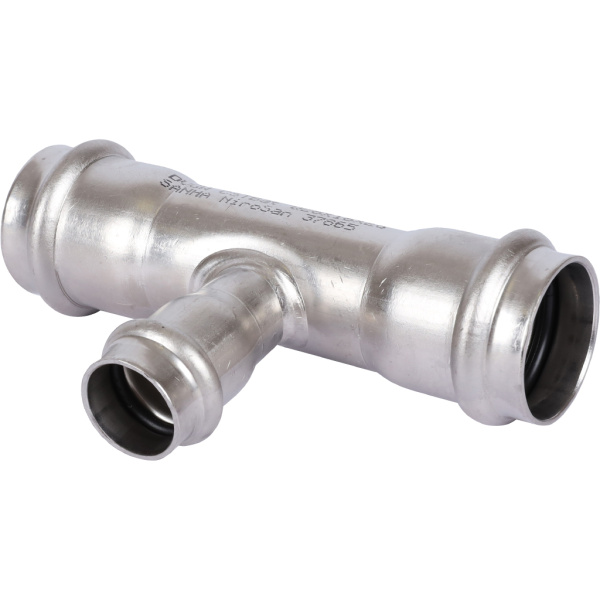 Sanha  9130 пресс-фит. нерж.сталь, тройник ВПр, 28x18x28