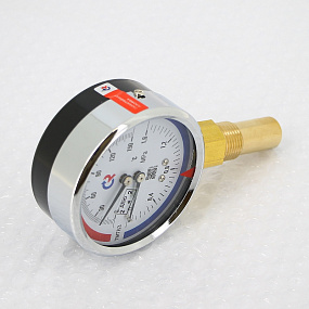 Термоманометр Росма ТМТБ- 31P.1 63/16 (1/2, 16 бар, 150'С, 2,5) радиальный