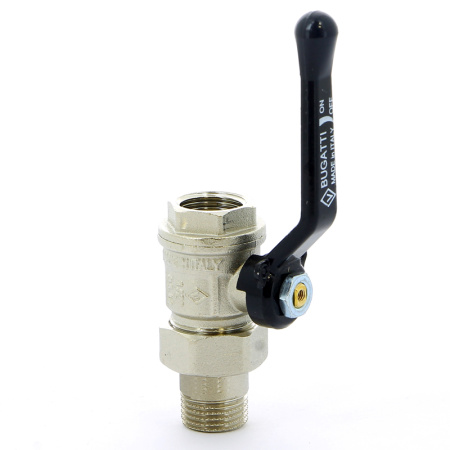 Кран шаровой Bugatti New Jersey НВ с разъемным соединением рычаг 1/2